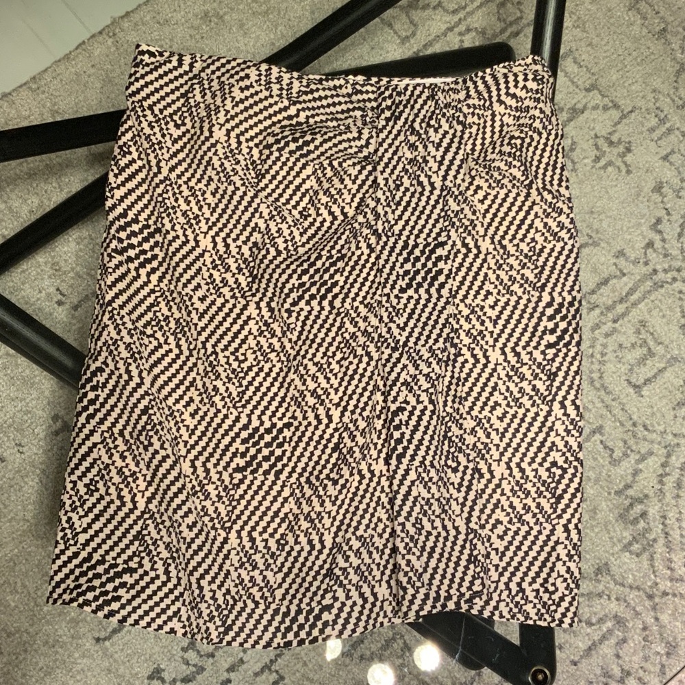 Part Two Geometric patern Black and Cream skirt - 38